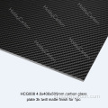 3K twill Carbon Glass Sheet untuk Multi-rotor